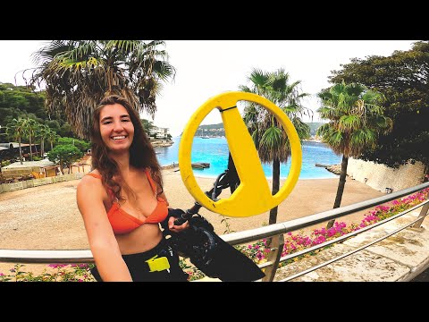 Metal Detecting on a rainy day underwater