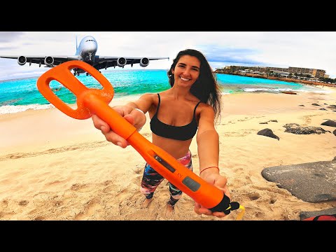 Metal Detecting Airplane Beach