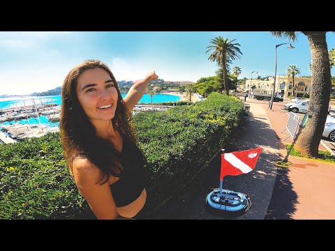 Metal Detecting in front of a Famous French Casino