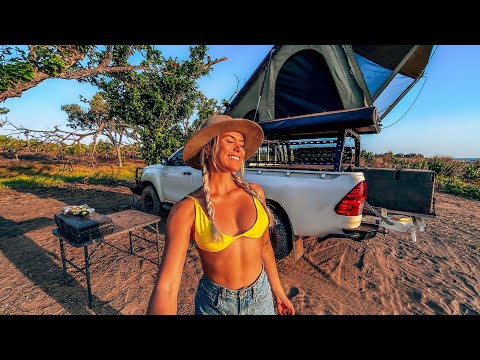 SOLO BEACH CAMPING THE NORTHERN TERRITORY