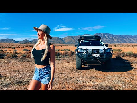 Camping ALONE in the Australian outback hundreds of kms