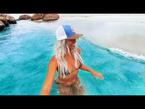 SOLO CAMPING I SWAM WITH STINGRAYS
