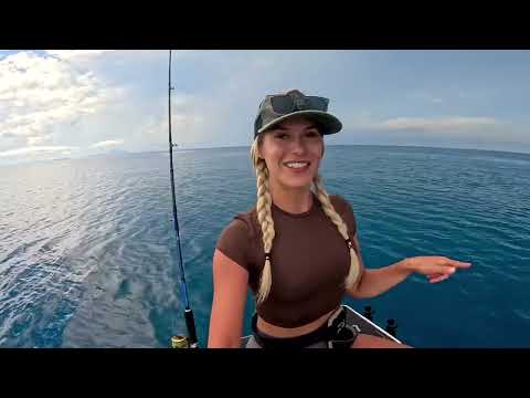 GIRLS DAY FISHING ON THE GREAT BARRIER REEF