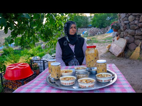 Türklerin Kutsal Tatlısı Aşure Yapımı Doğal Köy Yaşamı