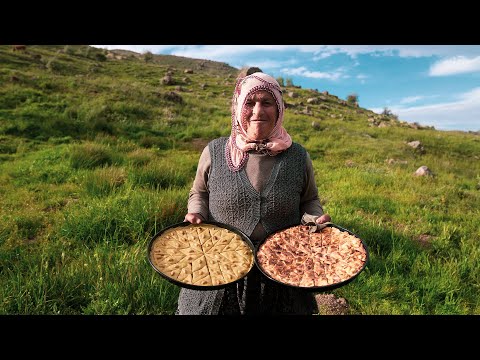 Taze Süt ve Tereyağı ile Lezzetli Azerbaycan Baklavası