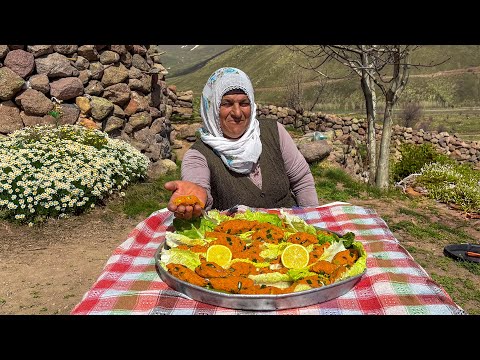 Rüzgarlı Bir Günde Türk Yöntemiyle Mercimek Köftesi Yapımı