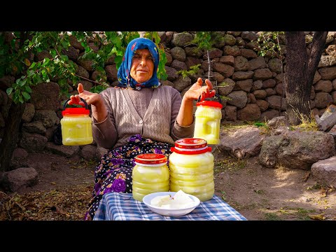 Yayla da Salamura Peyniri Yaptık