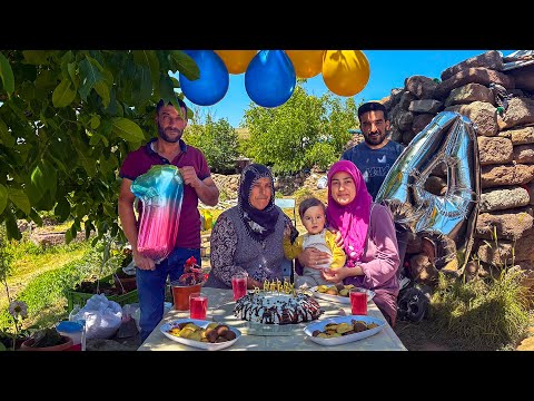 Taze Sağılmış Yayla Sütünden Doğum Günü Pastası Yaptık