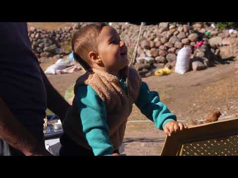 Dağda Peynir Kesimi ve Kabak Tatlısı Yapımı