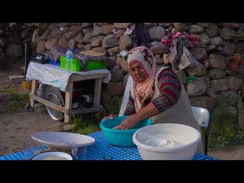 Yaylada Eşsiz Bir Azerbaycan Düğün Yemeği Şah Pilavı