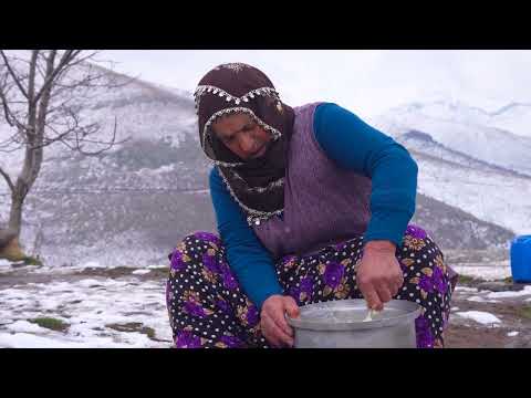 Türk Sokak Lezzeti Halka Tatlısı Dağ Soğuğu