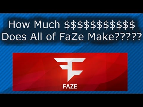How Much Does Every Member of FaZe Make COMBINED 2016