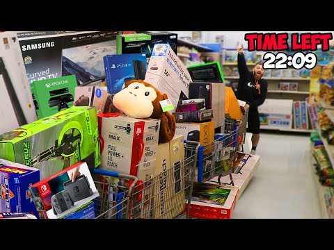 Spending 40 000 In One Hour Challenge