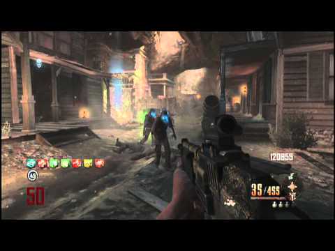 Buried Round 50 Gameplay Black ops 2 Zombies