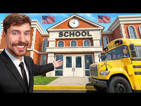 I Built 10 Schools Around The World
