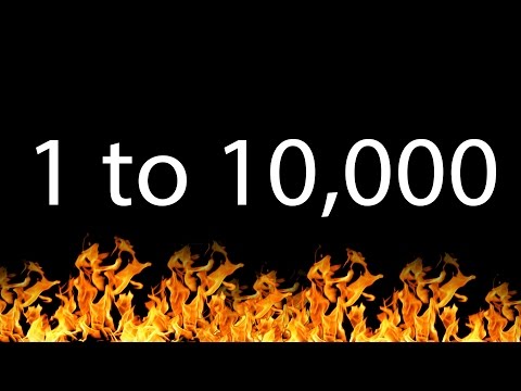 Counting To 10000 In One Sitting