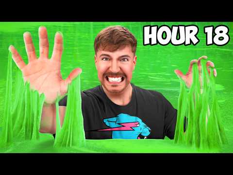 I Spent 24 Hours Straight In Slime