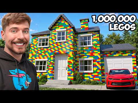 I Built A Giant House Using Only Legos
