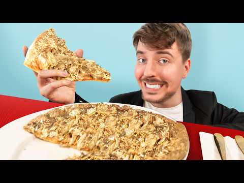 I Ate A 70 000 Golden Pizza