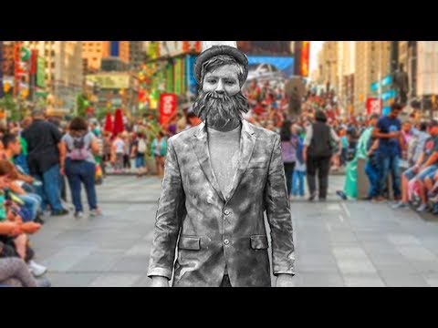 Standing Still For 24 Hours Straight Statue Challenge