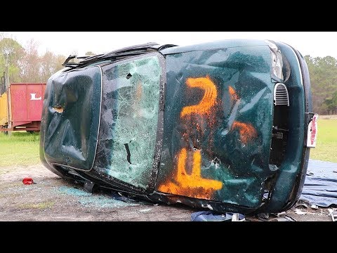 Destroying My Friend s Car And Surprising Him With A New One