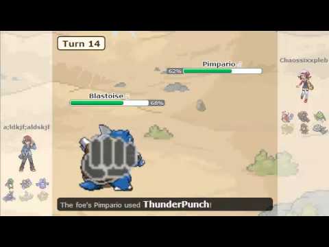 Pokemon online battle 8 Stone edge