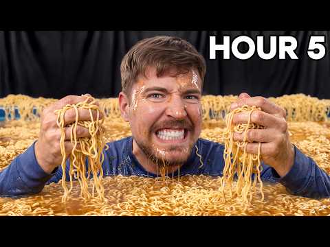 Last To Leave Ramen Noodle Pool Wins 20 000