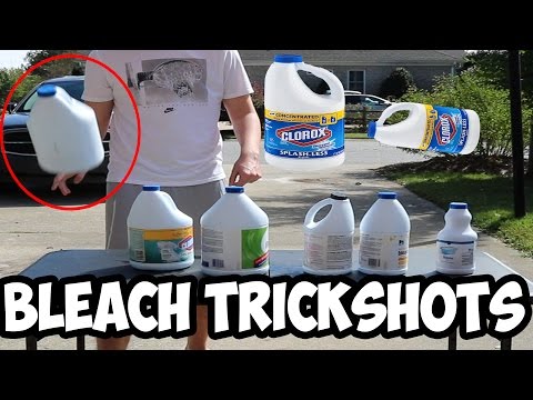 Bleach Bottle Flips COP CALLED