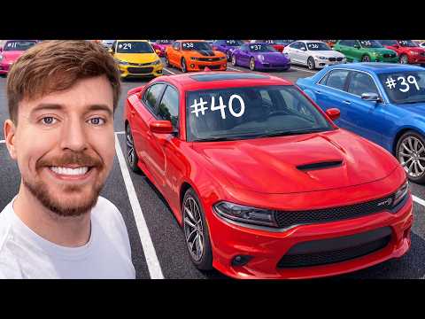 I Gave My 40 000 000th Subscriber 40 Cars