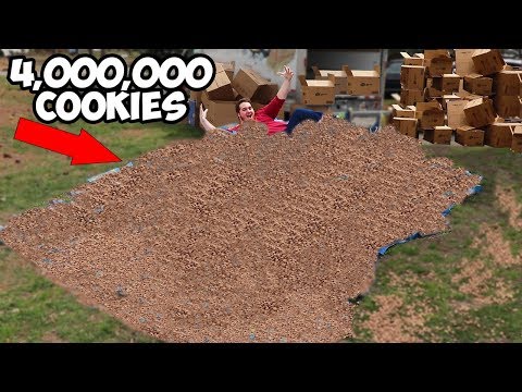 Giving My 4 000 000th Subscriber 4 000 000 Cookies