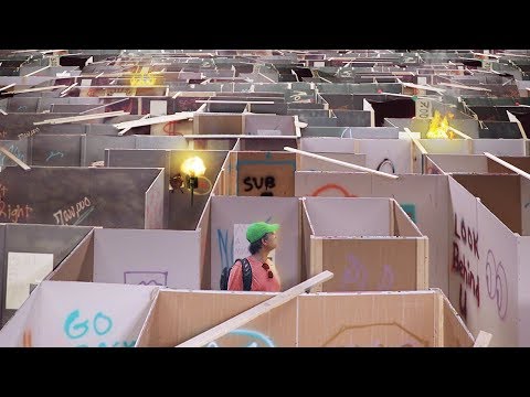 Attempting The Impossible Maze 10 000 Challenge