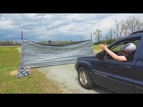 Can 1 000 Rolls Of Duct Tape Stop A Car