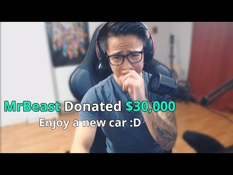 I Donated 30 000 To A Random Twitch Streamer world record