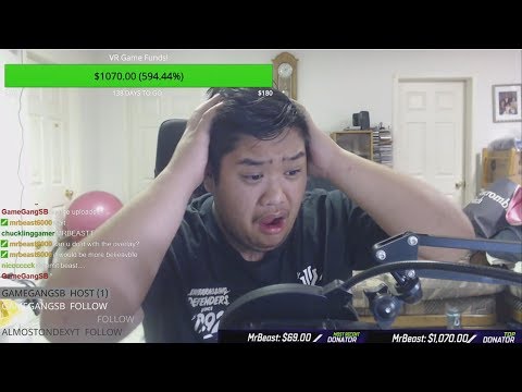 Donating 10 000 To Random Twitch Streamers