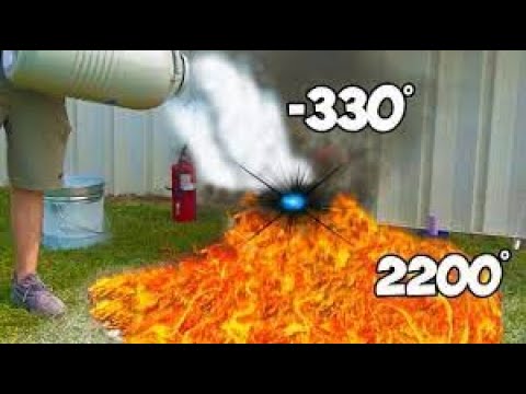World s Hottest Substance Vs Coldest Substance