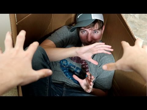 I Mailed Myself IN A BOX it REALLY WORKED Human Mail