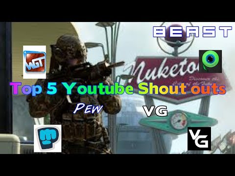Top Youtube ShoutOuts