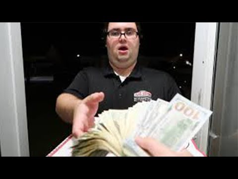 Tipping Pizza Delivery Guys 10 000