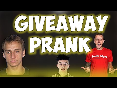 100 GIVEAWAY PRANK NO WEAPONS INVOLVED