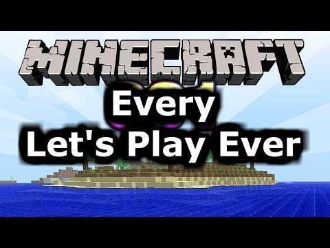 Every Minecraft Let s Play Ever In Under A Minute