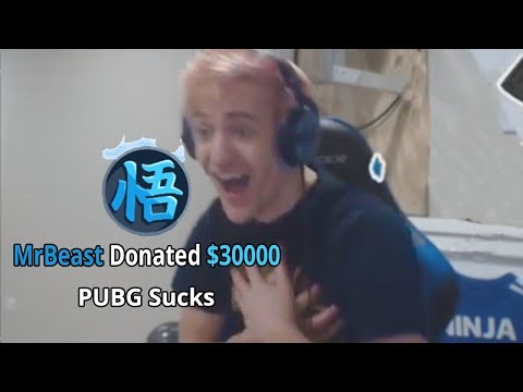 I Donated 30 000 To My Favorite Twitch Streamer ninja