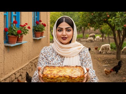 How to Make Lasagna Taste Amazing rural life village cooking