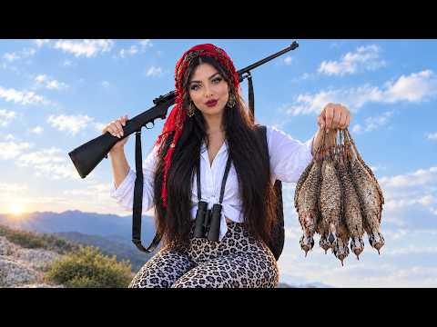 Quail Hunting Outdoor Cooking Real Village Life