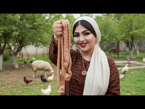 village life Quick Tasty Traditional Iranian Dish with Lamb