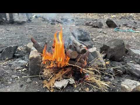 Quail Hunting Outdoor Cooking Real Village Life