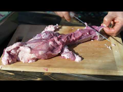 20kg Calf Head on His Back 5 Traditional Mountain Dishes