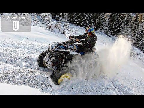 Escaping Reality Deep Snow Ride Can Am Renegade