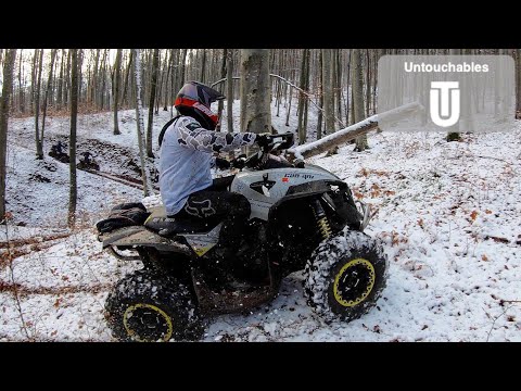 On A Great Journey With The Gang Slippery Snowflakes ATV
