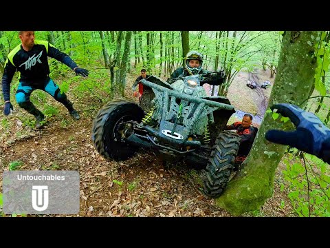Saved By The Tree TWICE Impossible Climb Gone Wrong Can Am