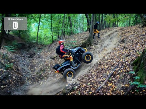 Awesome Ride On A Hard Trail Deep Ditches New Extreme Ride